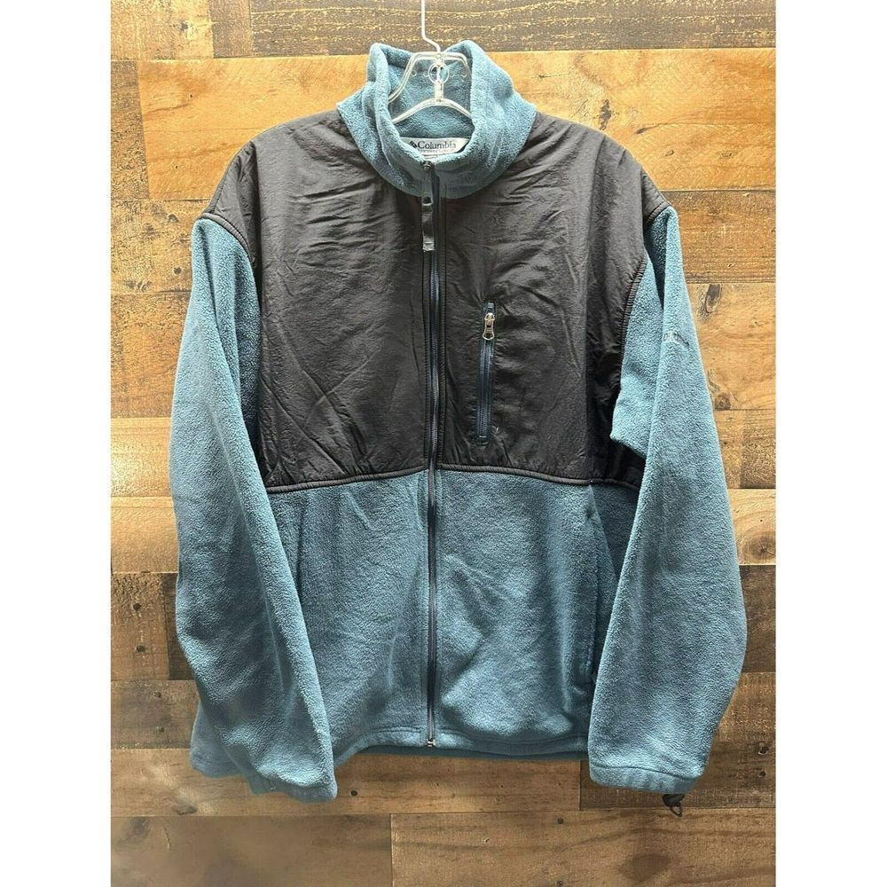 Columbia‎ Men's Fleece Zip Up Jacket Size Large
